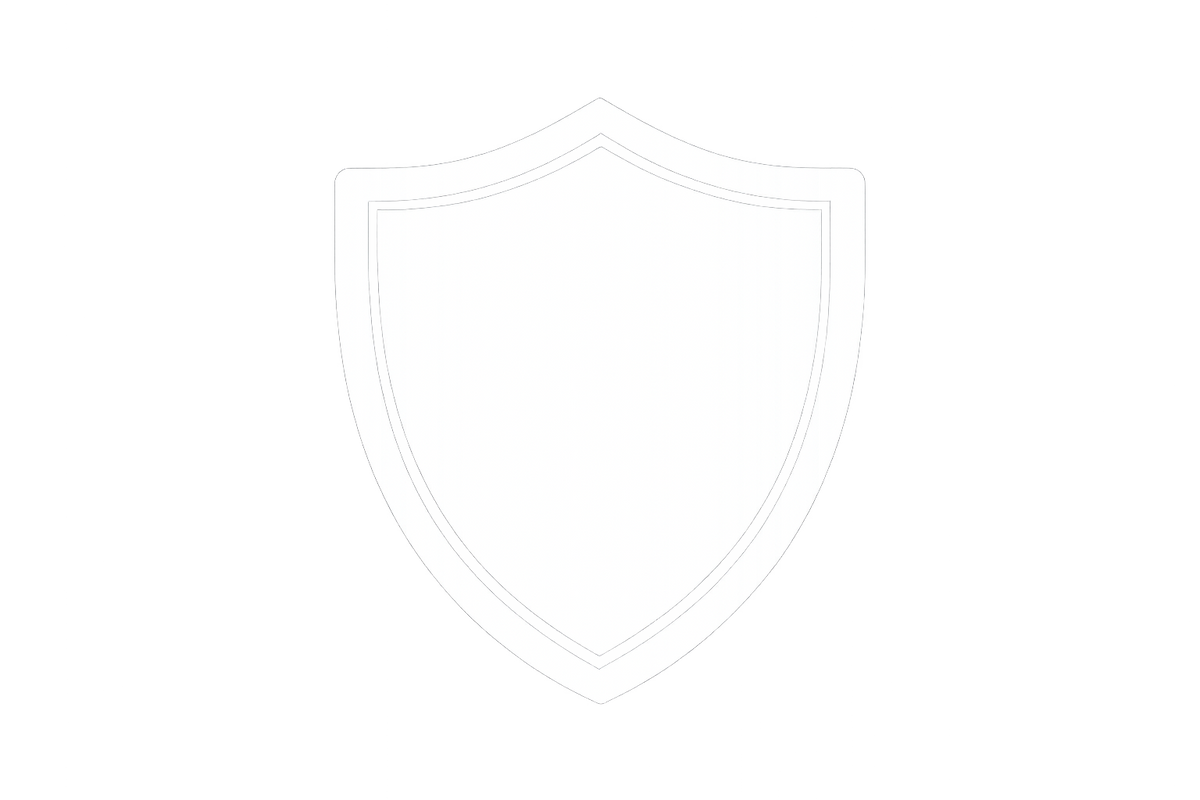 white shield icon