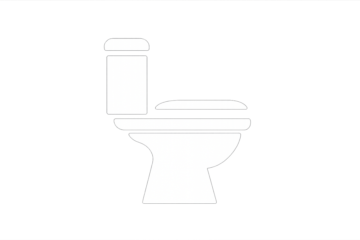 white toilet icon